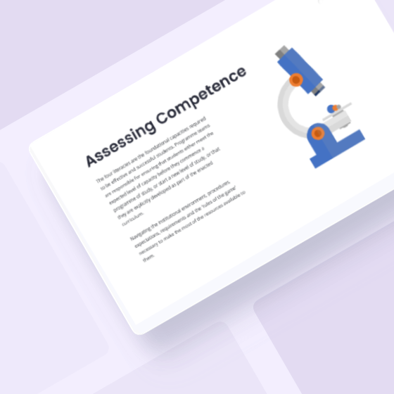 Assessing Competence