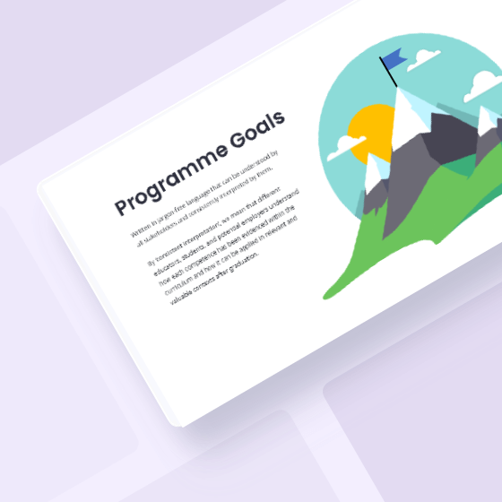 Programme Goals