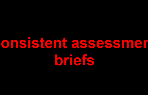 Consistent Assignment Briefs