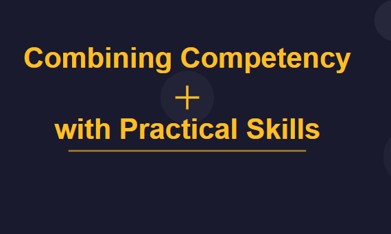 Combining competency in practical skills development